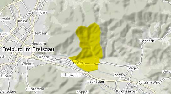 Immobilienpreisekarte Freiburg im Breisgau Ebnet